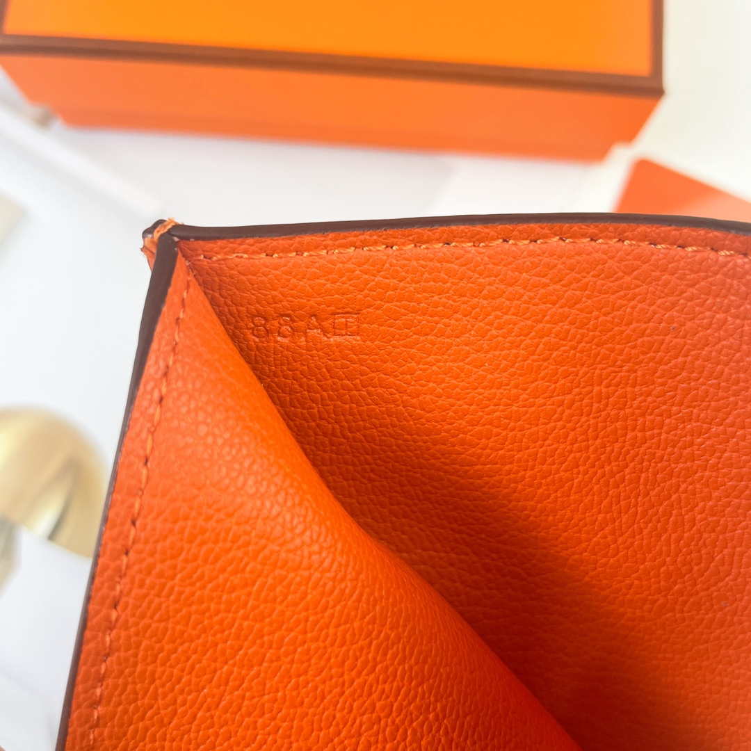 Hermes Bearn wallet Togo Leather mini wallet H20909