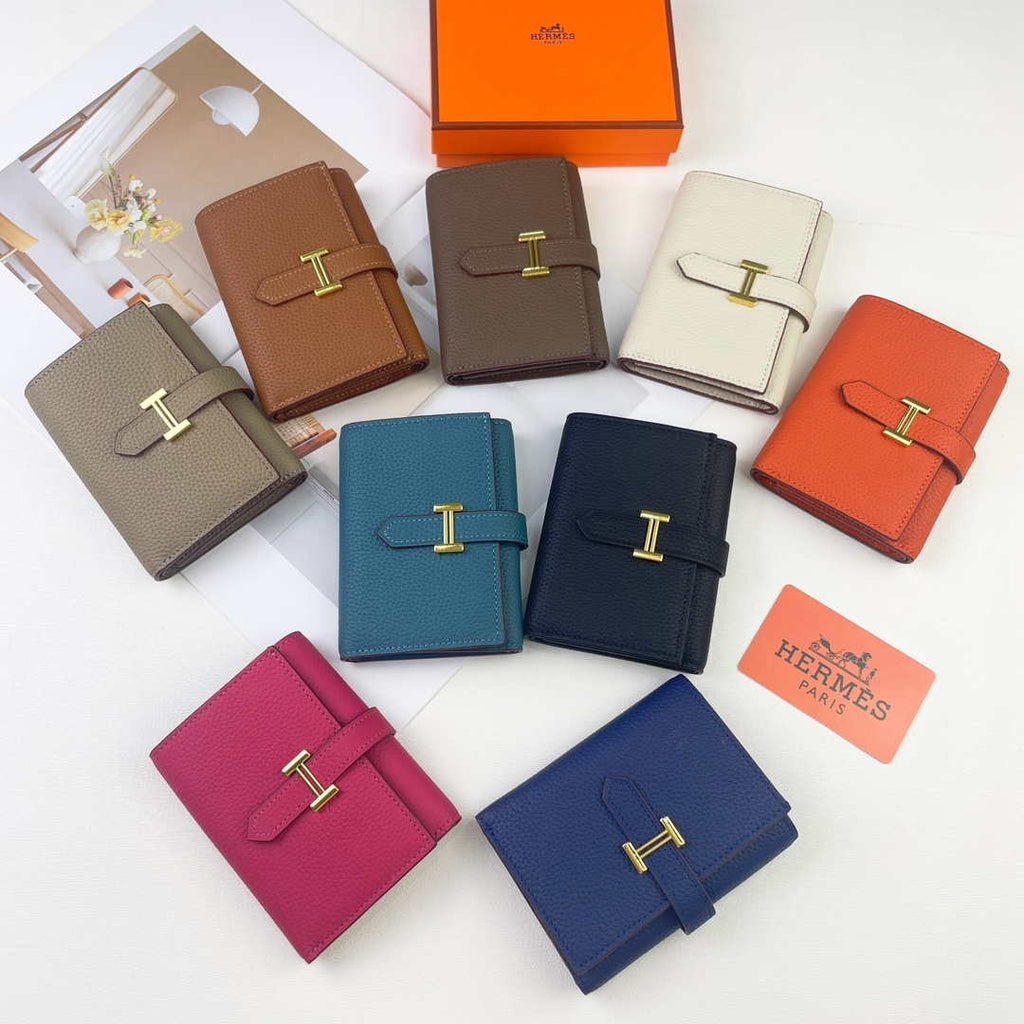 Hermes Bearn wallet Togo Leather mini wallet H20909