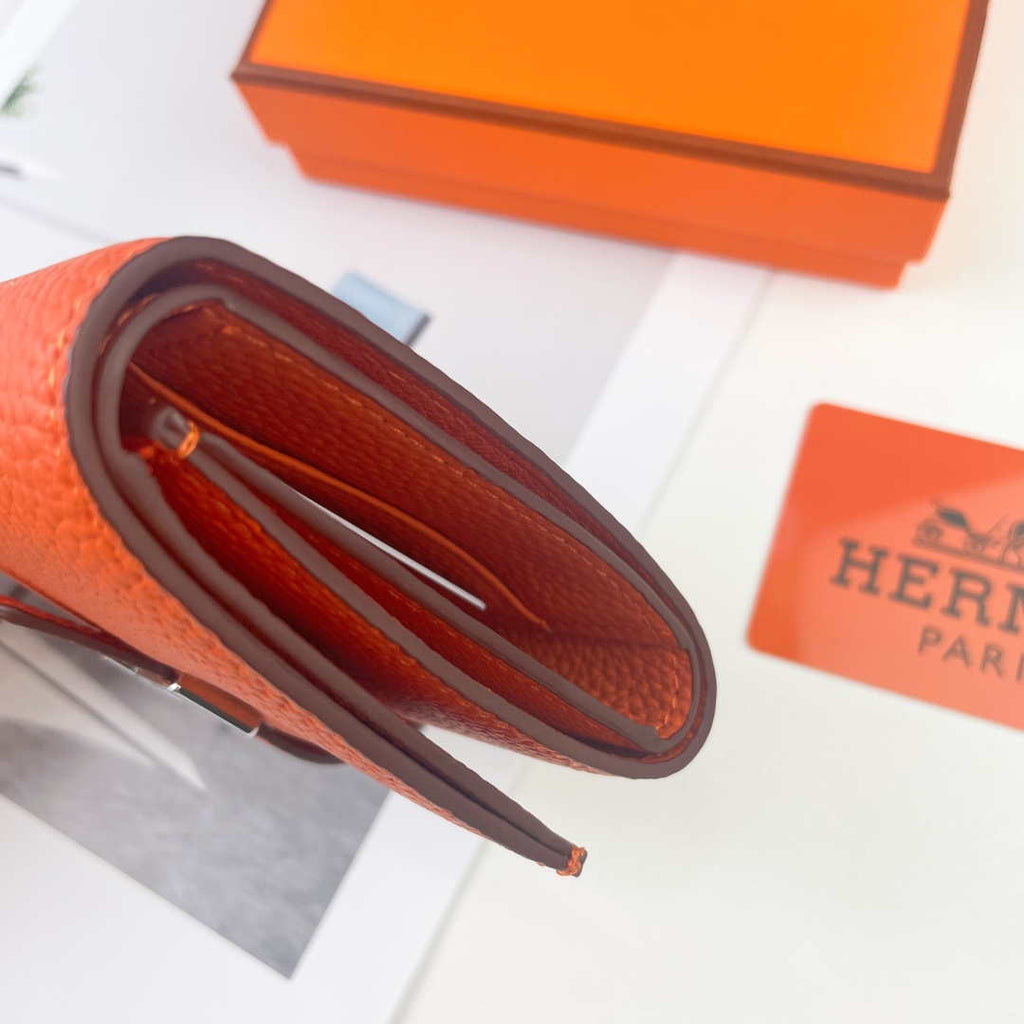 Hermes Bearn wallet Togo Leather mini wallet H20909