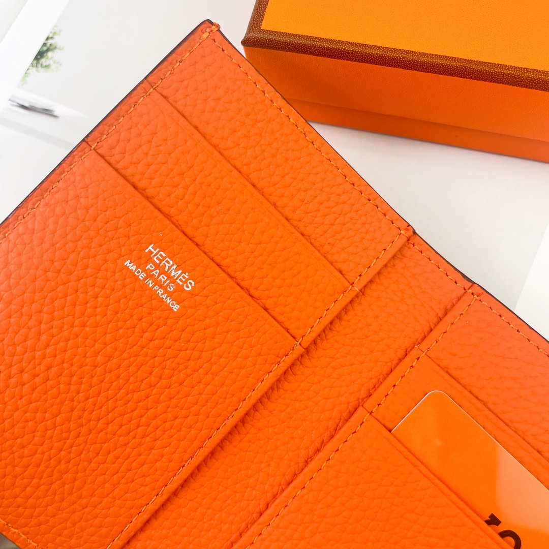 Hermes Bearn wallet Togo Leather mini wallet H20909