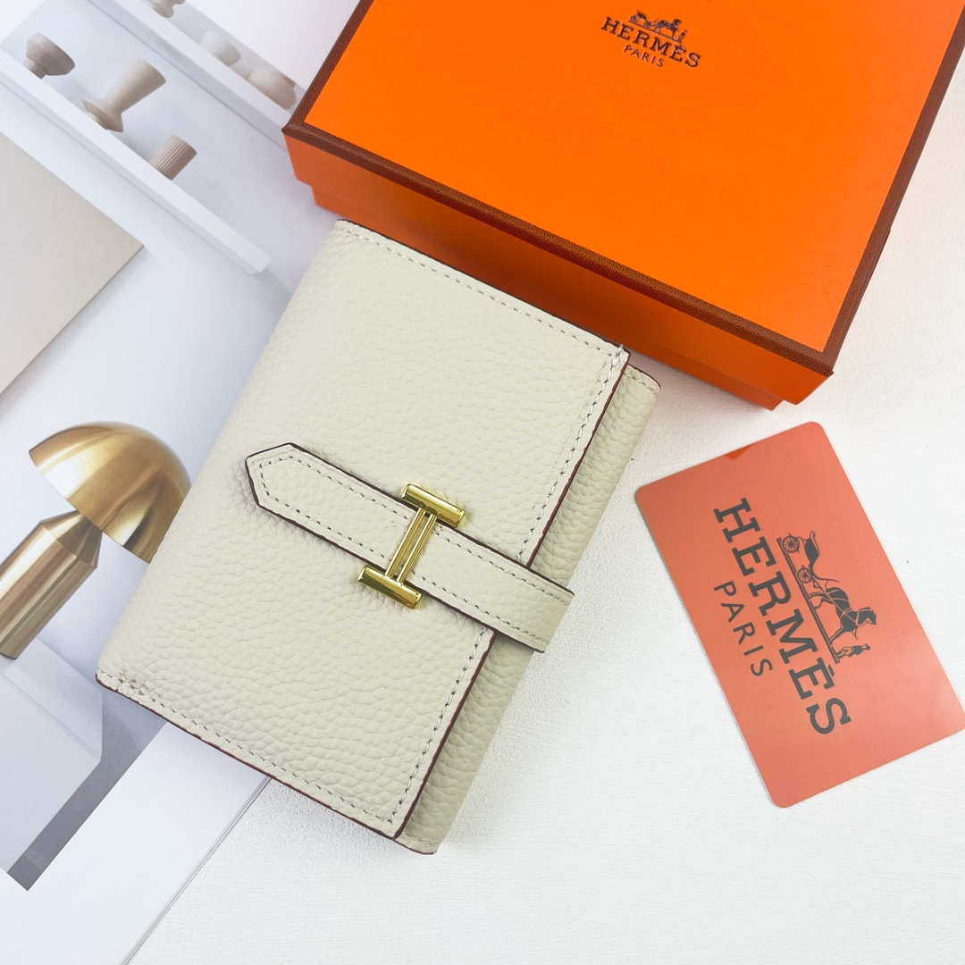 Hermes Bearn wallet Togo Leather mini wallet H20910