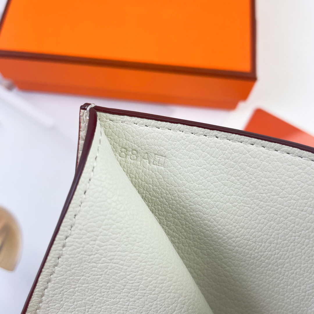 Hermes Bearn wallet Togo Leather mini wallet H20910