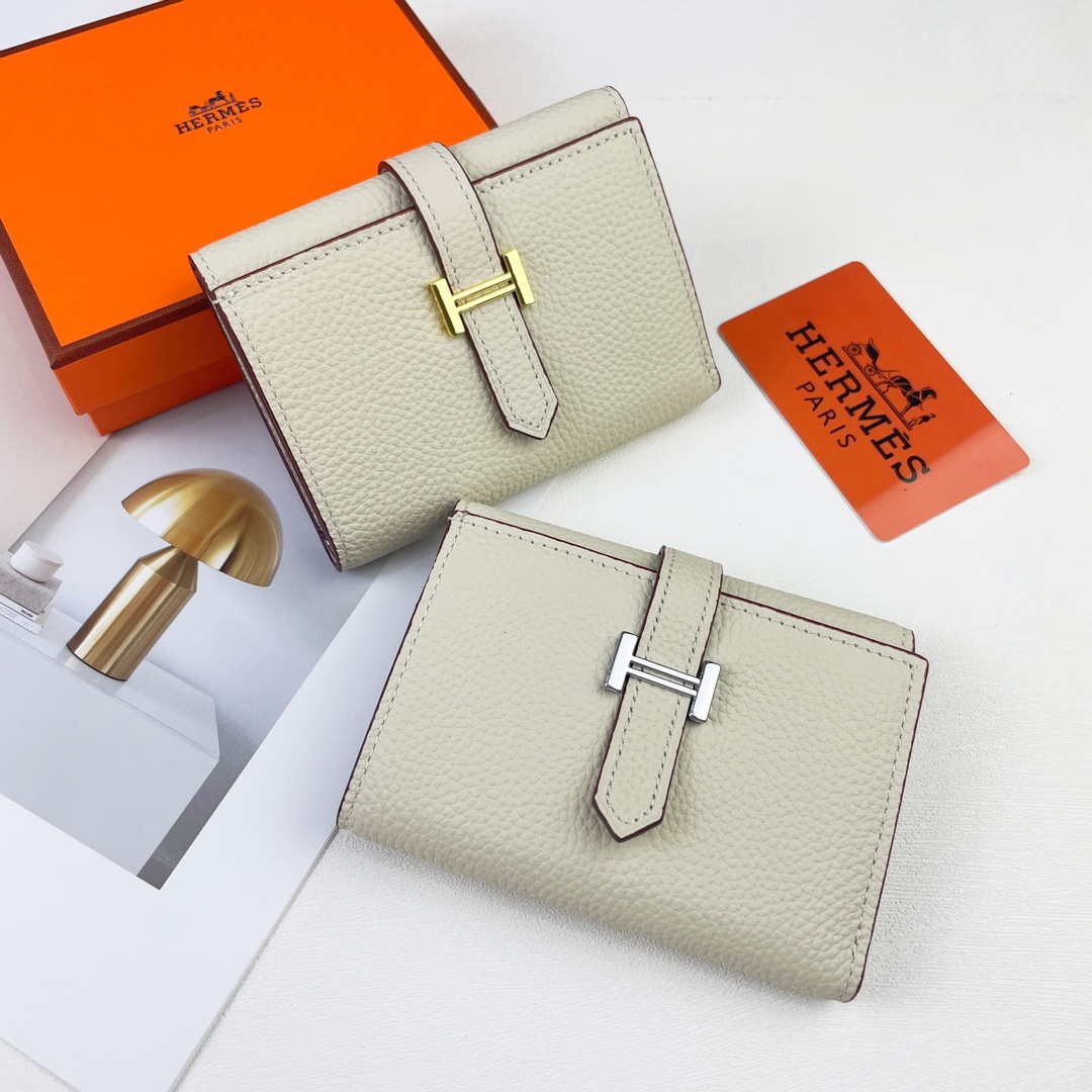 Hermes Bearn wallet Togo Leather mini wallet H20910