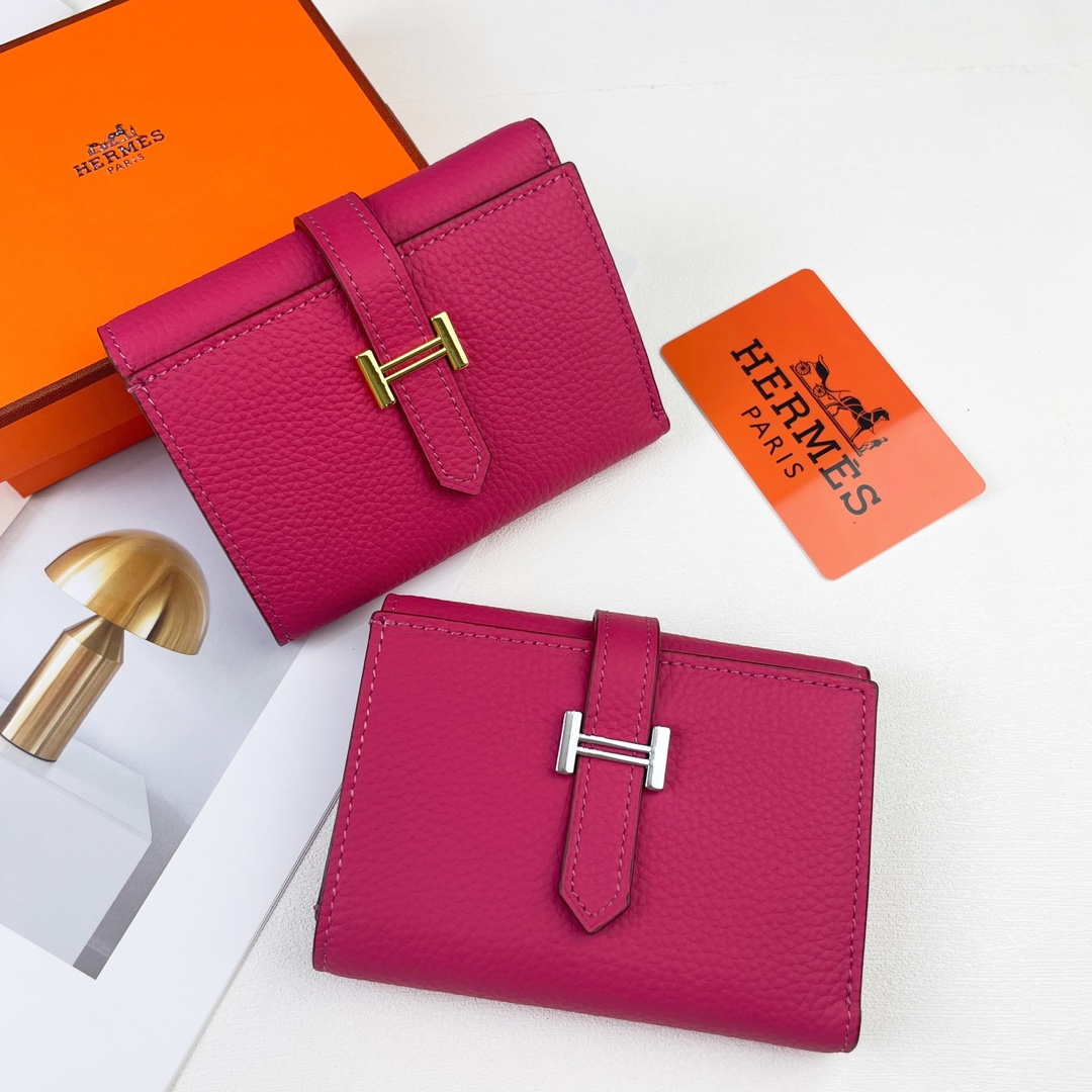 Hermes Bearn wallet Togo Leather mini wallet H20914
