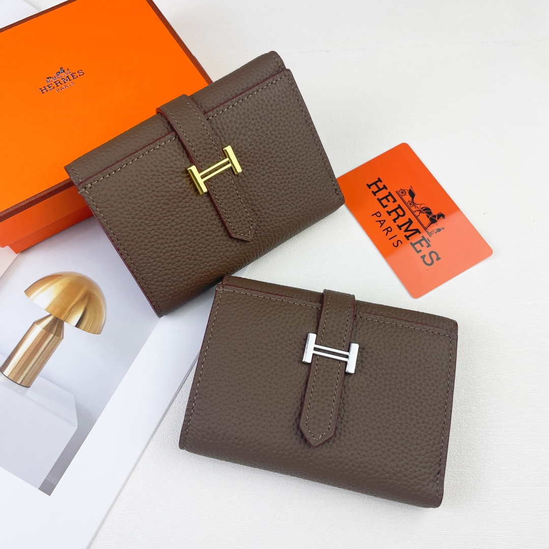 Hermes Bearn wallet Togo Leather mini wallet H20916