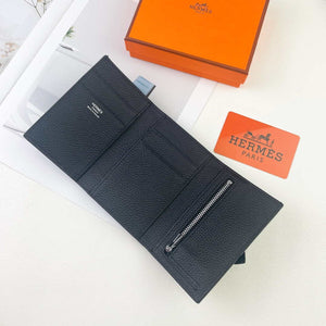 Hermes Bearn wallet Togo Leather mini wallet H20912 - Gold - View 12