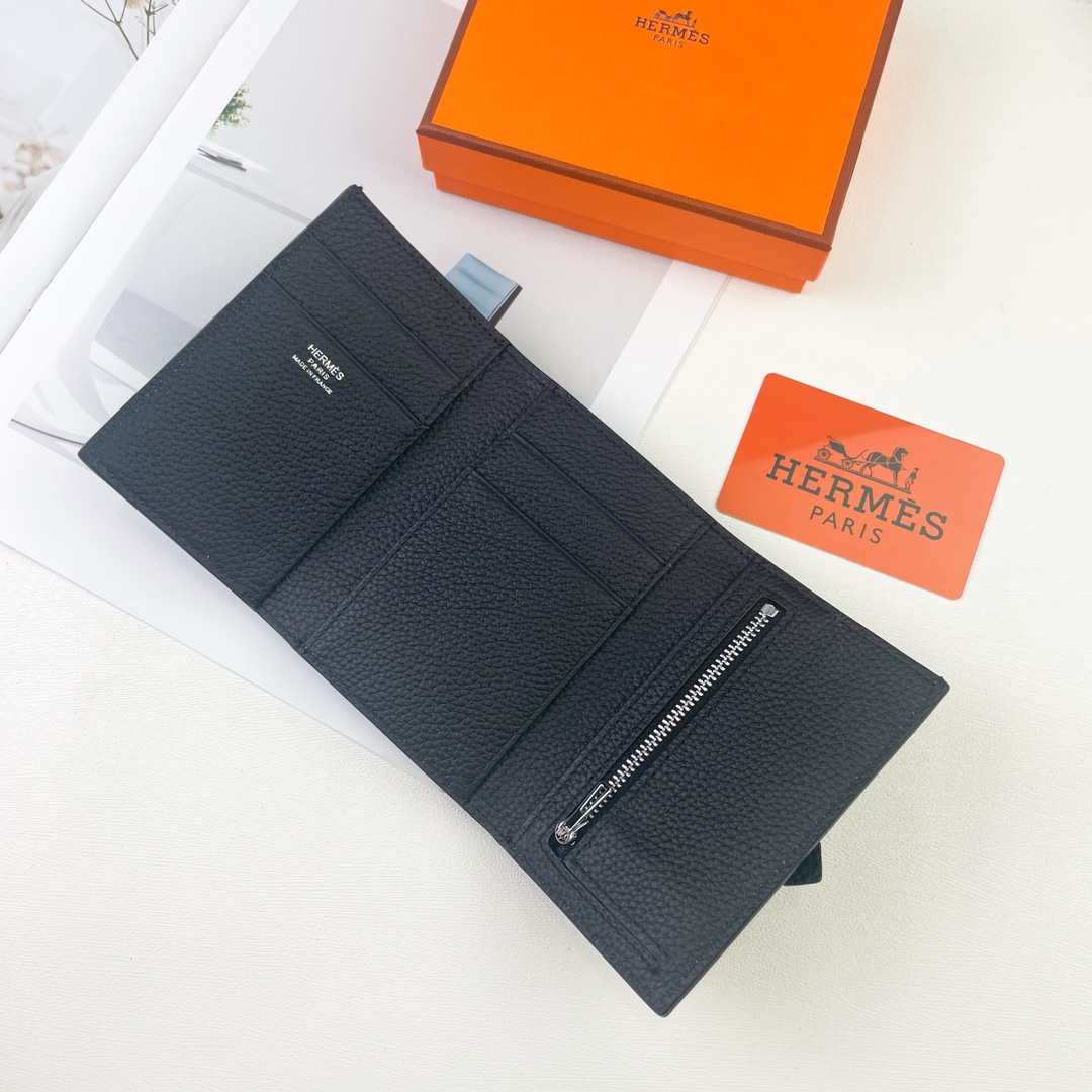 Hermes Bearn wallet Togo Leather mini wallet H20912