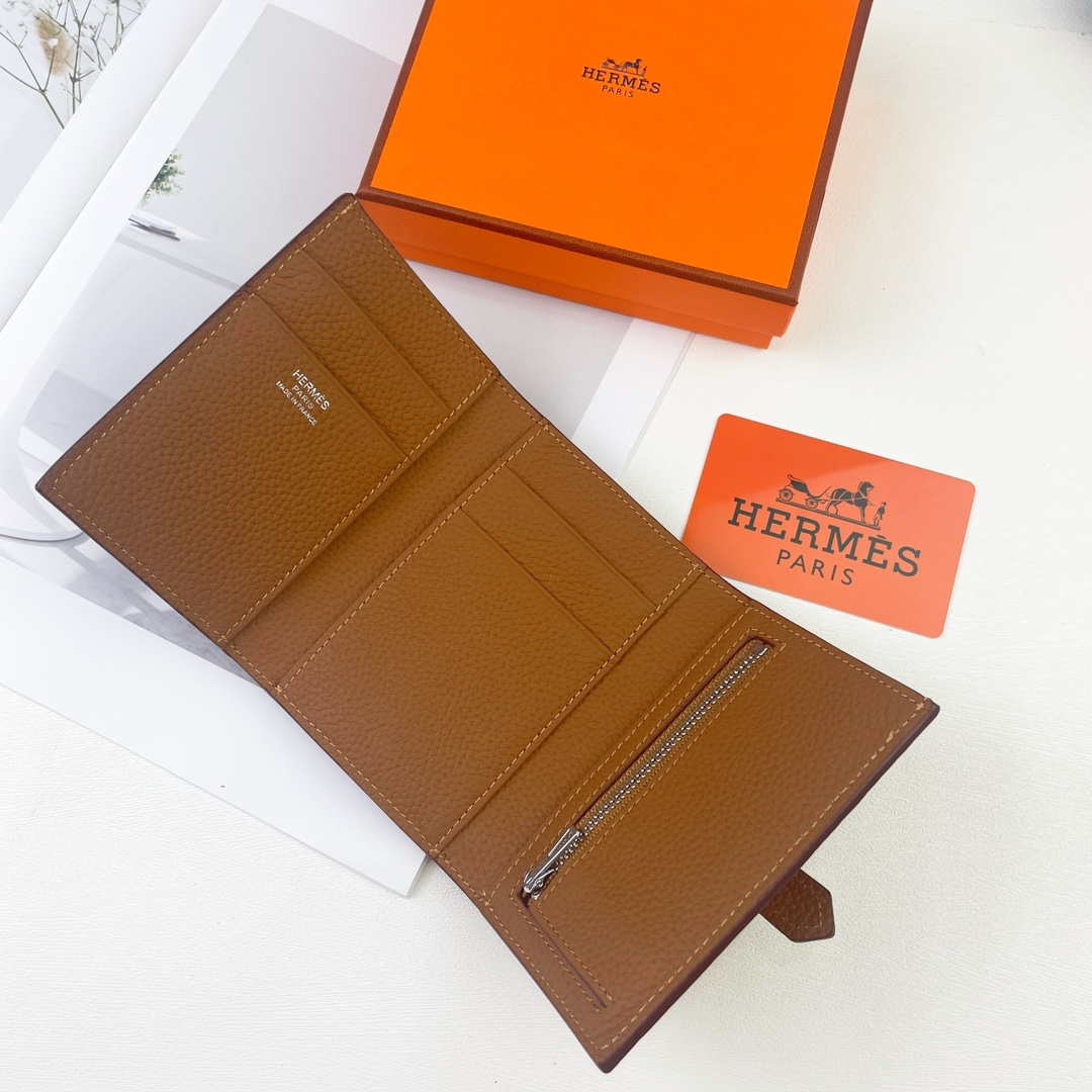 Hermes Bearn wallet Togo Leather mini wallet H20911
