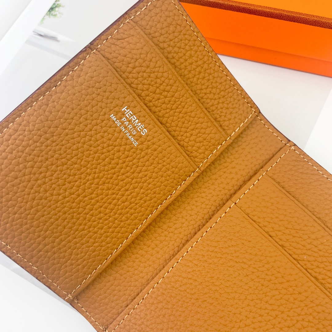 Hermes Bearn wallet Togo Leather mini wallet H20911