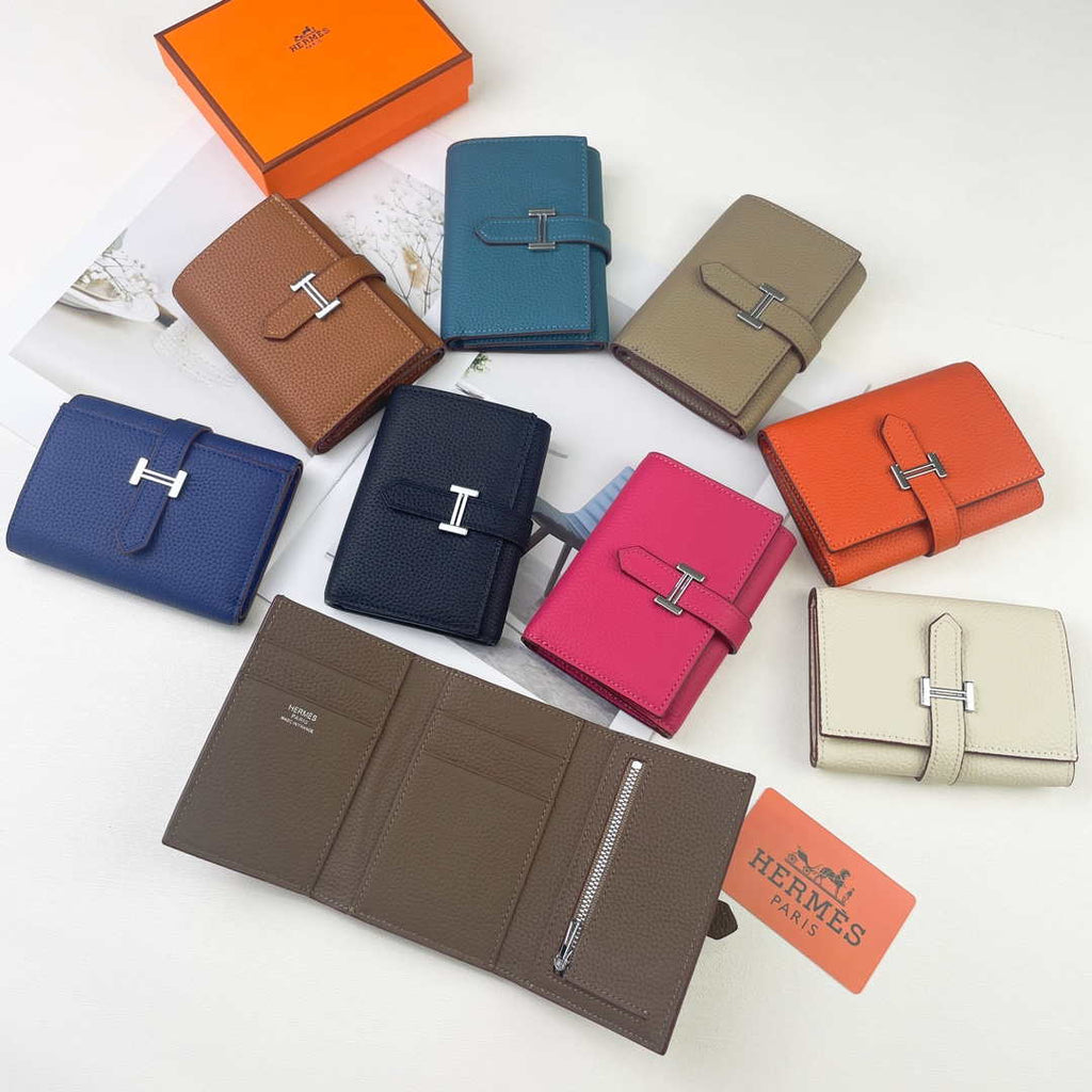 Hermes Bearn wallet Togo Leather mini wallet H20911