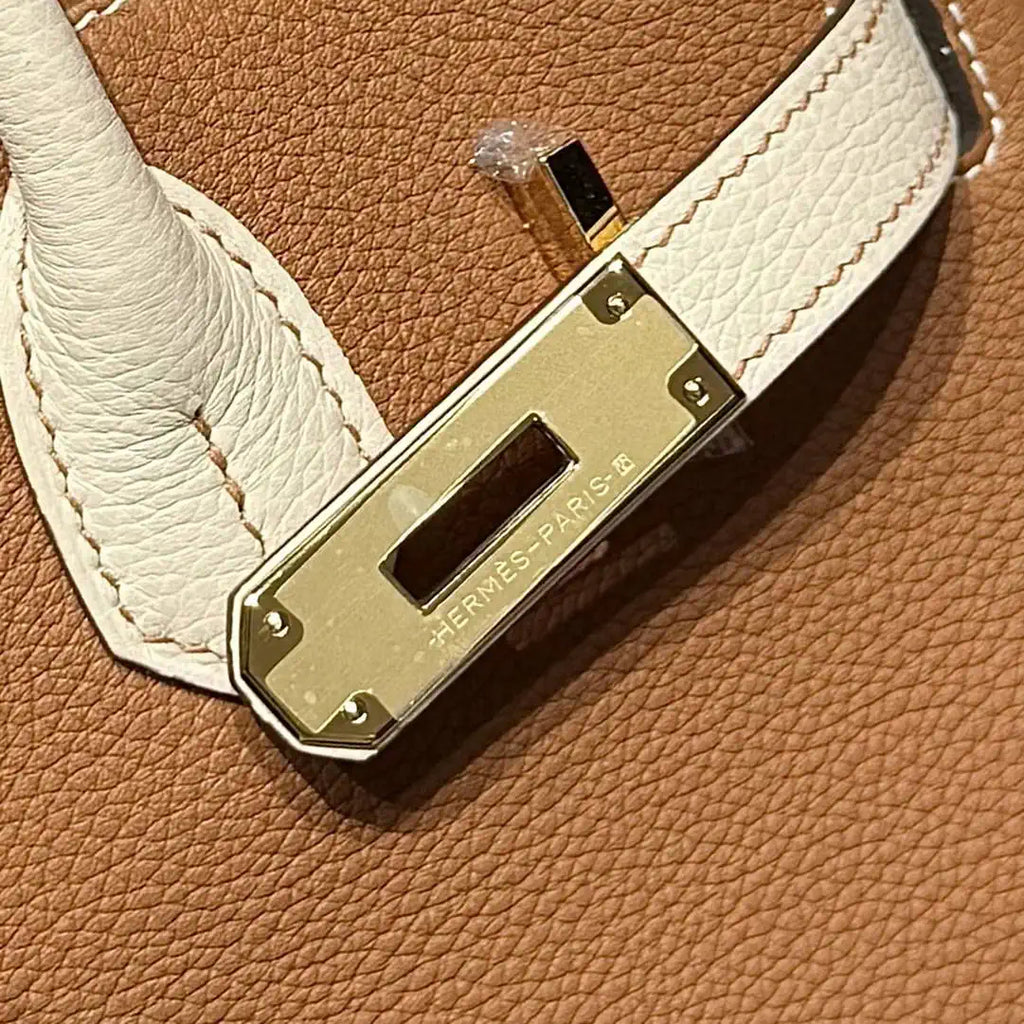Hermes Birkin 30 Togo Leahter Bag Gold Hardware H92120
