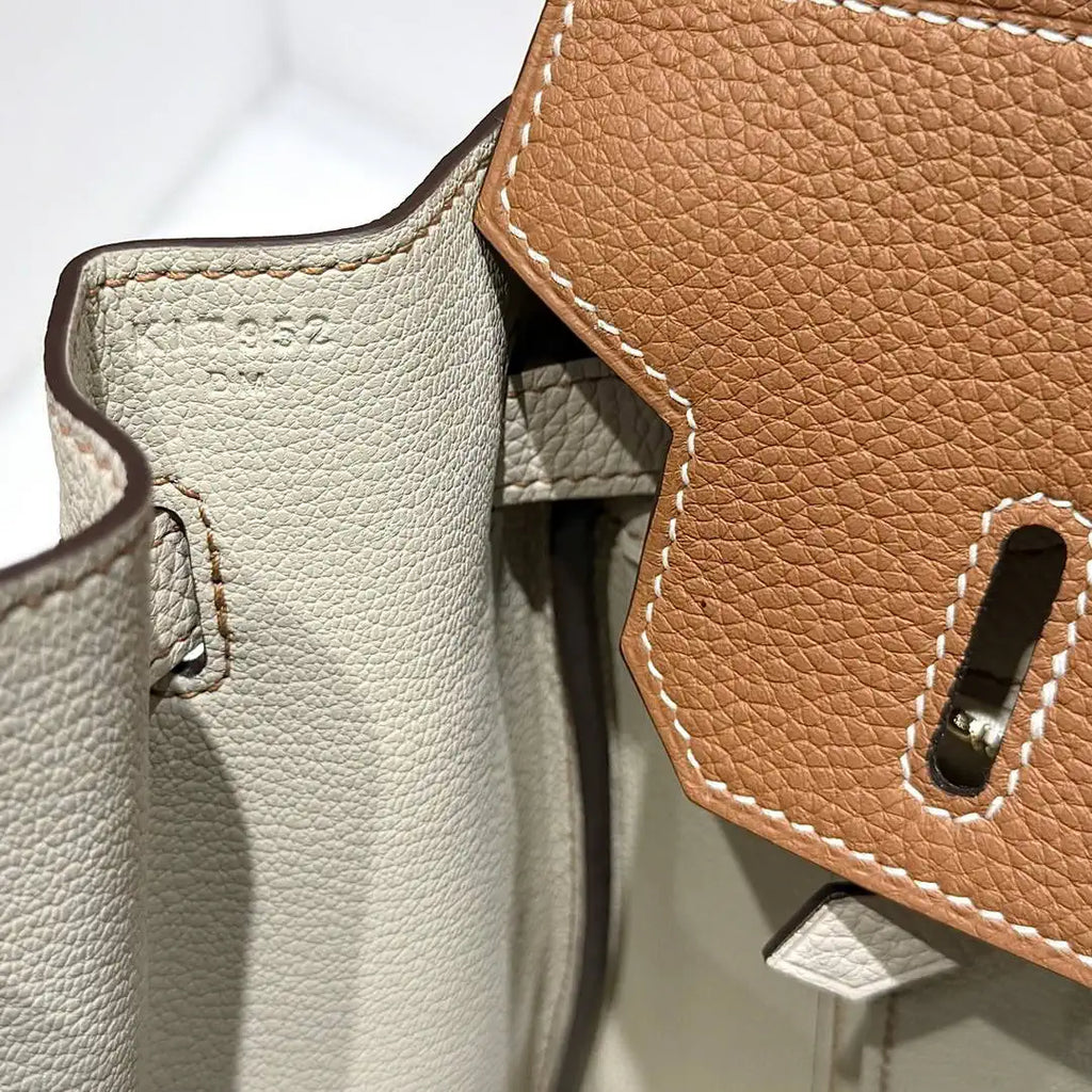Hermes Birkin 30 Togo Leahter Bag Gold Hardware H92120
