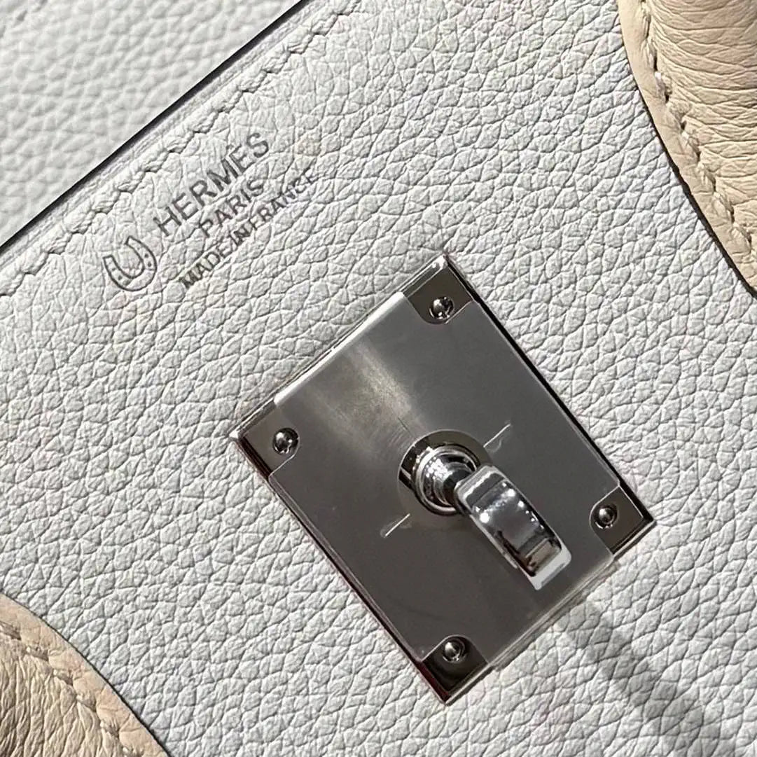 Hermes Birkin 30 Togo Leahter Bag Silver Hardware H92121