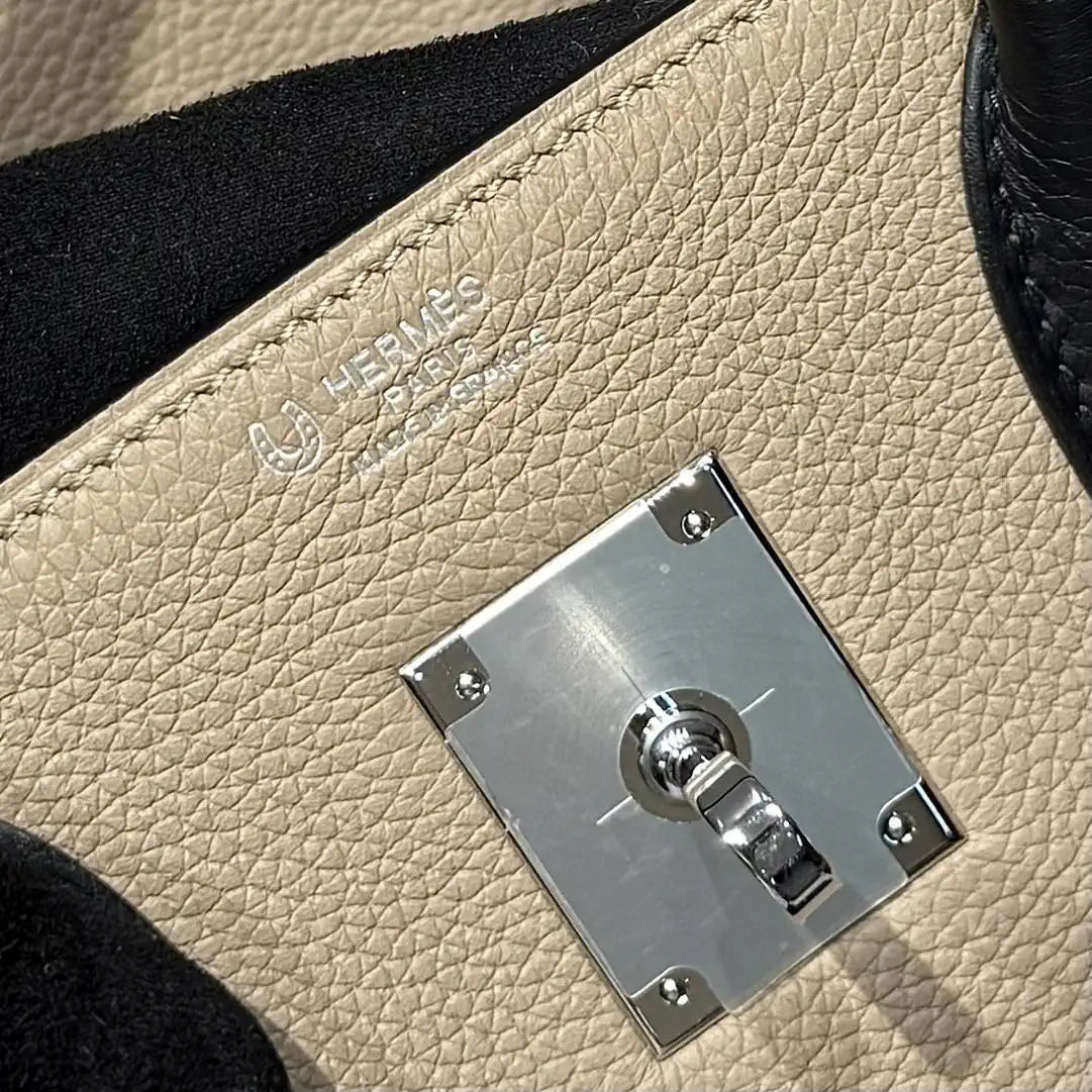 Hermes Birkin 30 Togo Leahter Bag Silver Hardware H92123