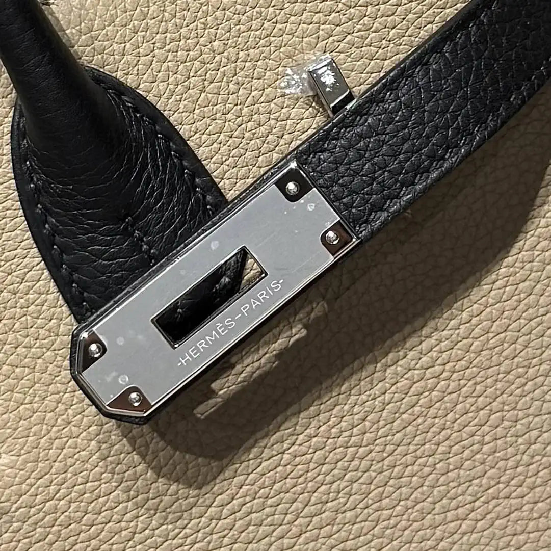 Hermes Birkin 30 Togo Leahter Bag Silver Hardware H92123
