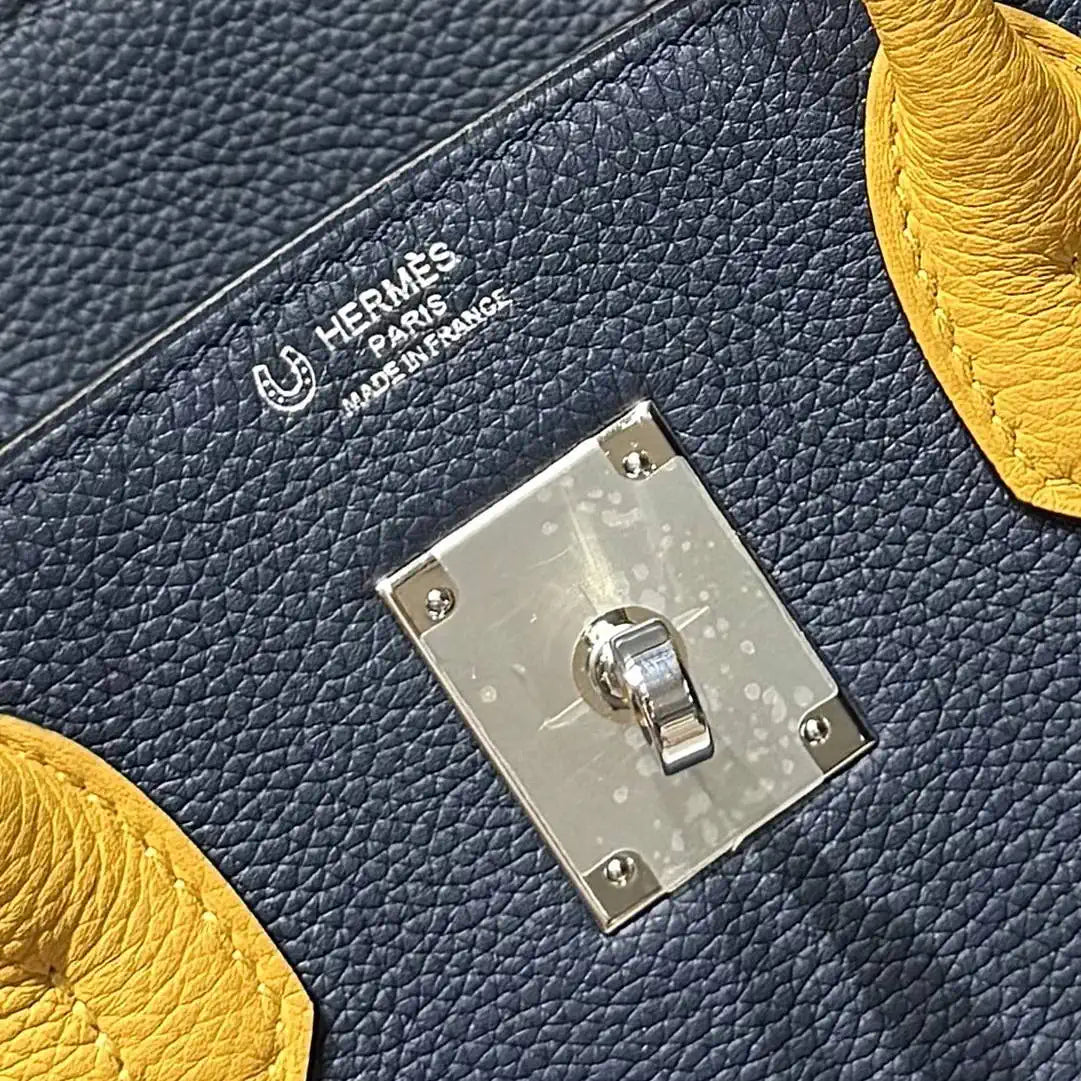 Hermes Birkin 30 Togo Leahter Bag Silver Hardware H92124