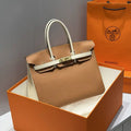 Hermes Birkin 35 Togo Leahter Bag Gold Hardware H92125