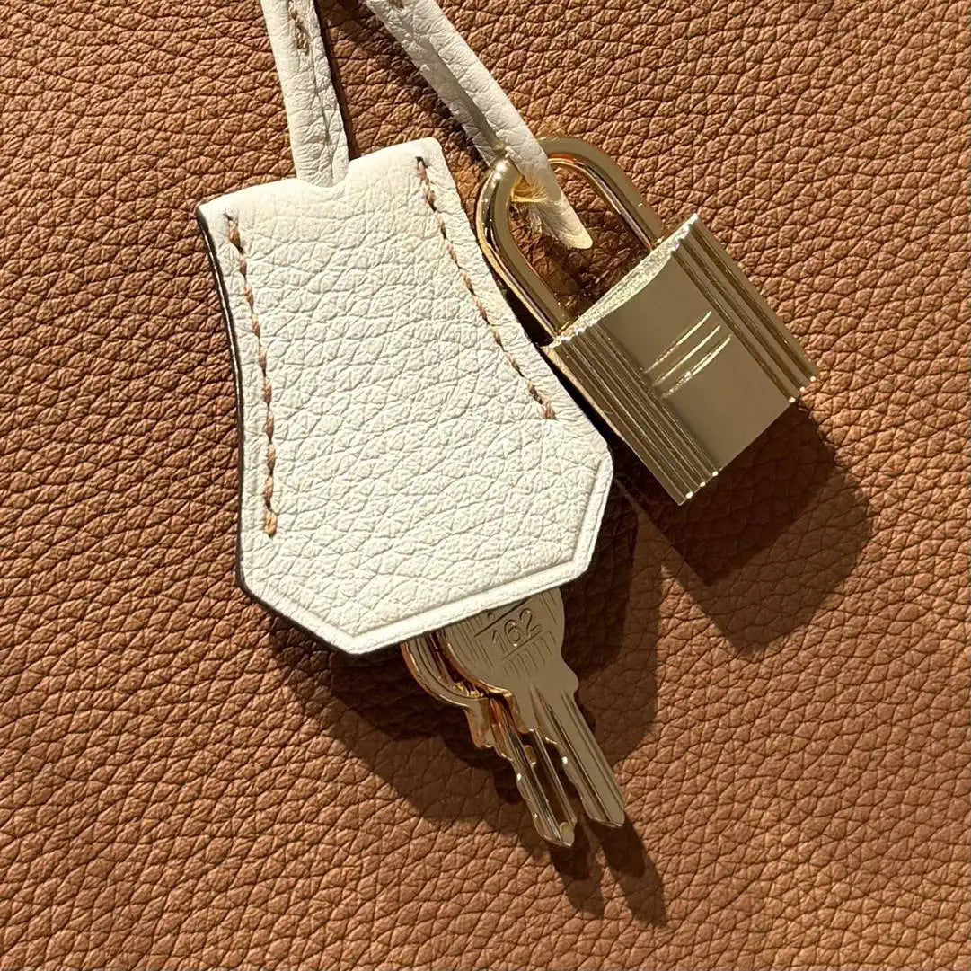 Hermes Birkin 35 Togo Leahter Bag Gold Hardware H92125