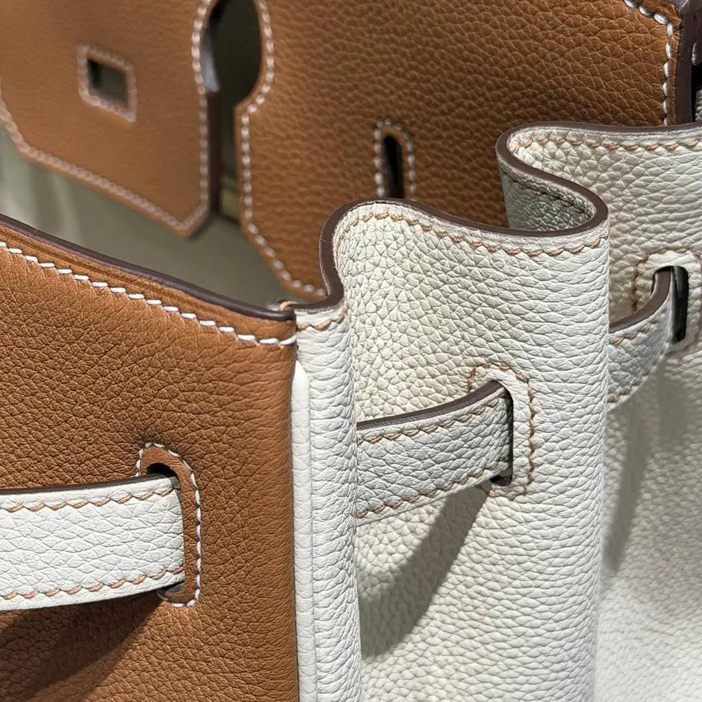 Hermes Birkin 35 Togo Leahter Bag Gold Hardware H92125