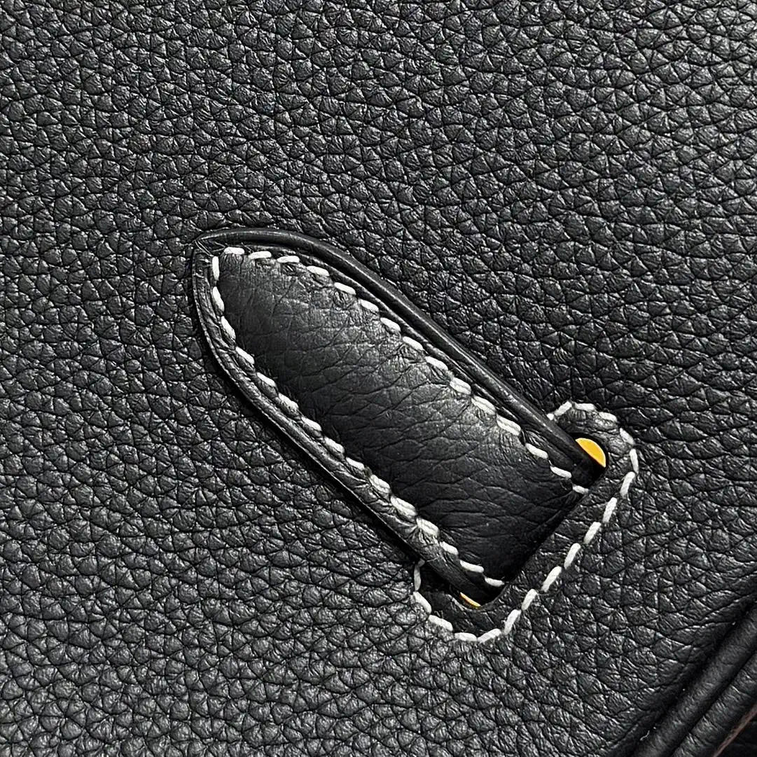 Hermes Birkin 35 Togo Leahter Bag Silver Hardware H92127