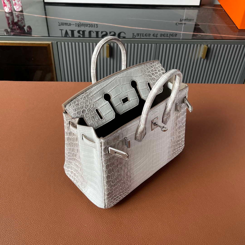 Hermes Birkin Designer Tote Bag Himalaya Crocodile Leather H99820