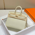 Hermes Birkin Designer Tote Bag Epsom Leather 28388 Milkshake white - Gold / 25cm - View 1