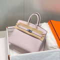 Hermes Birkin Designer Tote Bag Togo Leather 28568 Fantasy purple - Sliver / 25cm - View 1