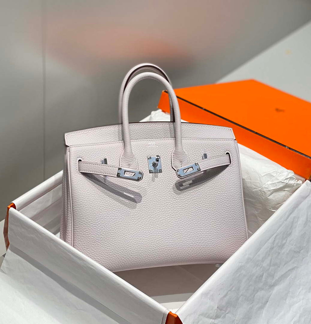 Hermes Birkin Designer Tote Bag Togo Leather 28568 Fantasy purple
