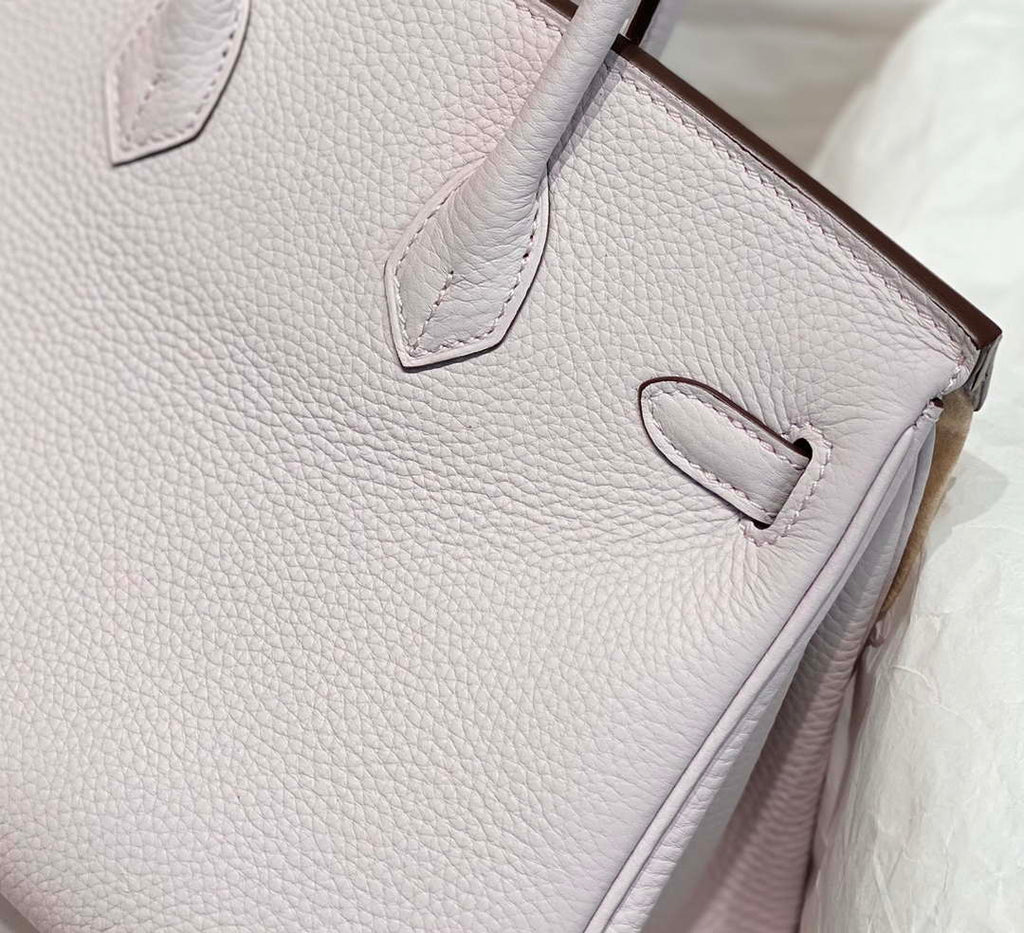 Hermes Birkin Designer Tote Bag Togo Leather 28568 Fantasy purple