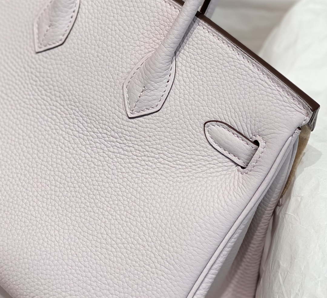 Hermes Birkin Designer Tote Bag Togo Leather 28568 Fantasy purple