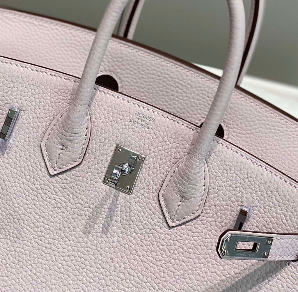 Hermes Birkin Designer Tote Bag Togo Leather 28568 Fantasy purple