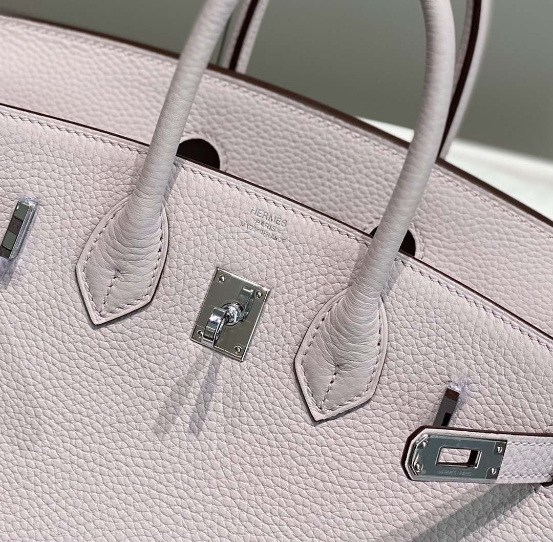 Hermes Birkin Designer Tote Bag Togo Leather 28568 Fantasy purple