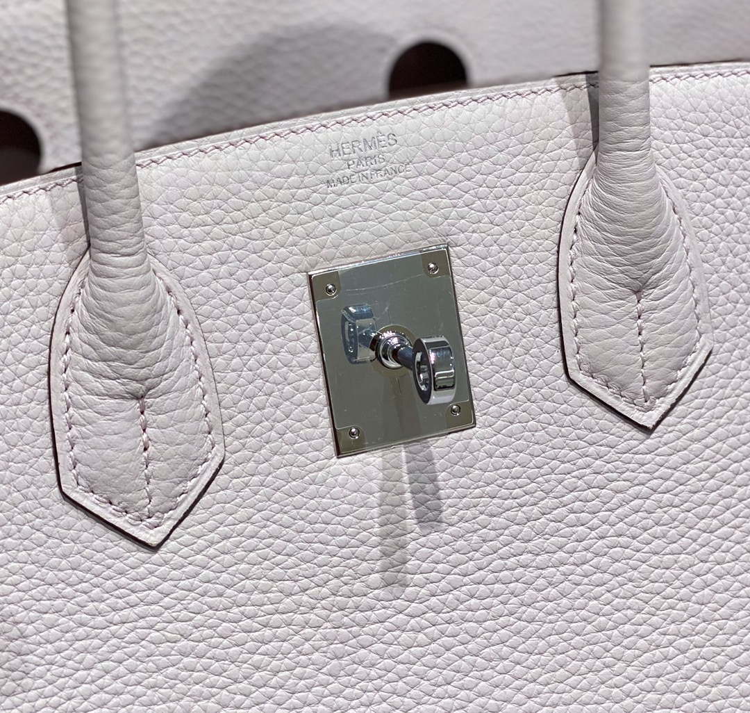 Hermes Birkin Designer Tote Bag Togo Leather 28568 Fantasy purple
