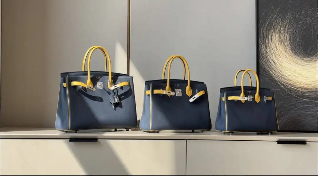 Hermes Birkin Togo Leahter Bag H92115 Navy Blue