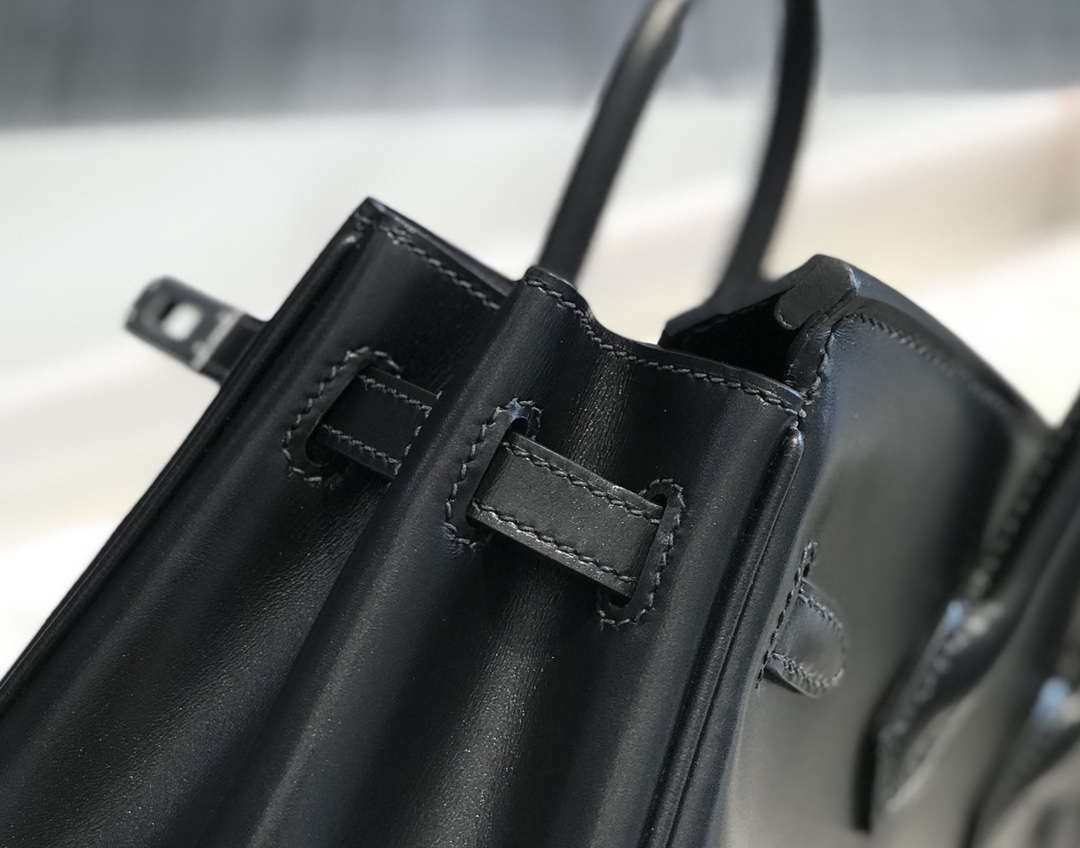 Hermes Birkin Tote Bag Fine grain calfskin Silver H28820