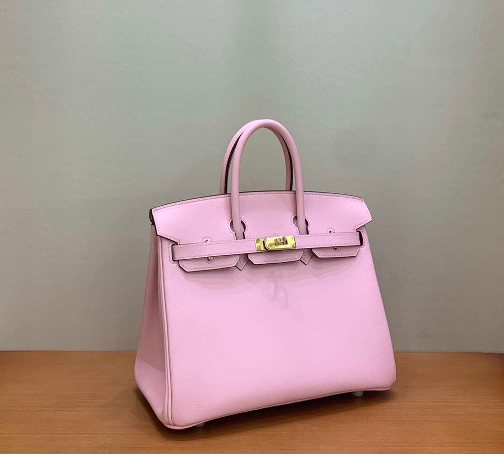 Hermes Birkin Tote Bag Swift 25 Fully Handmade H92010