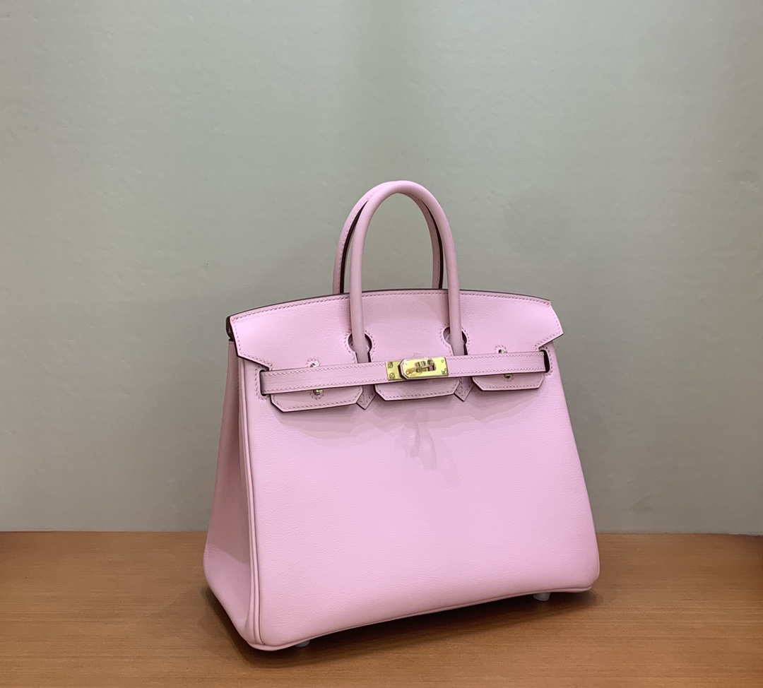 Hermes Birkin Tote Bag Swift 25 Fully Handmade H92010
