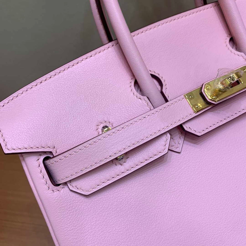 Hermes Birkin Tote Bag Swift 25 Fully Handmade H92010