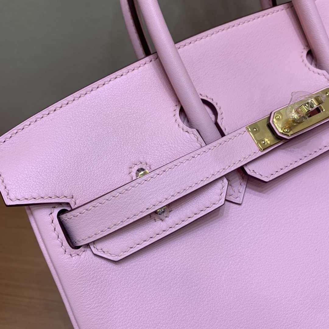 Hermes Birkin Tote Bag Swift 25 Fully Handmade H92010