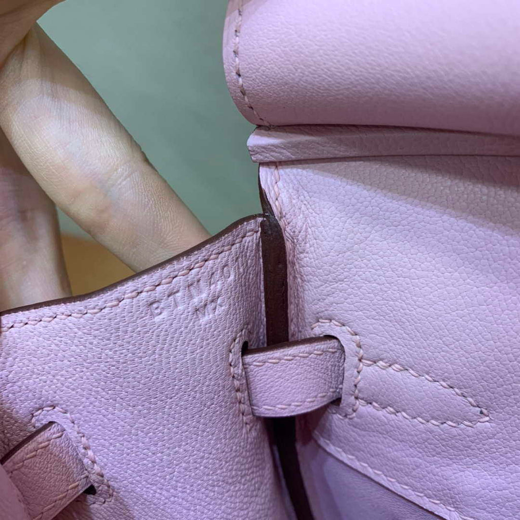 Hermes Birkin Tote Bag Swift 25 Fully Handmade H92010