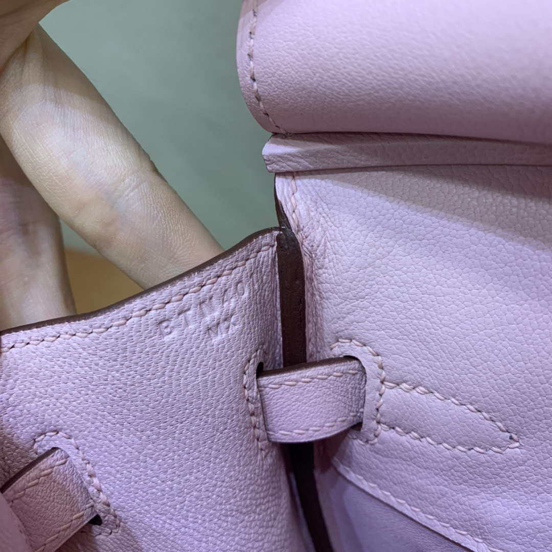 Hermes Birkin Tote Bag Swift 25 Fully Handmade H92010