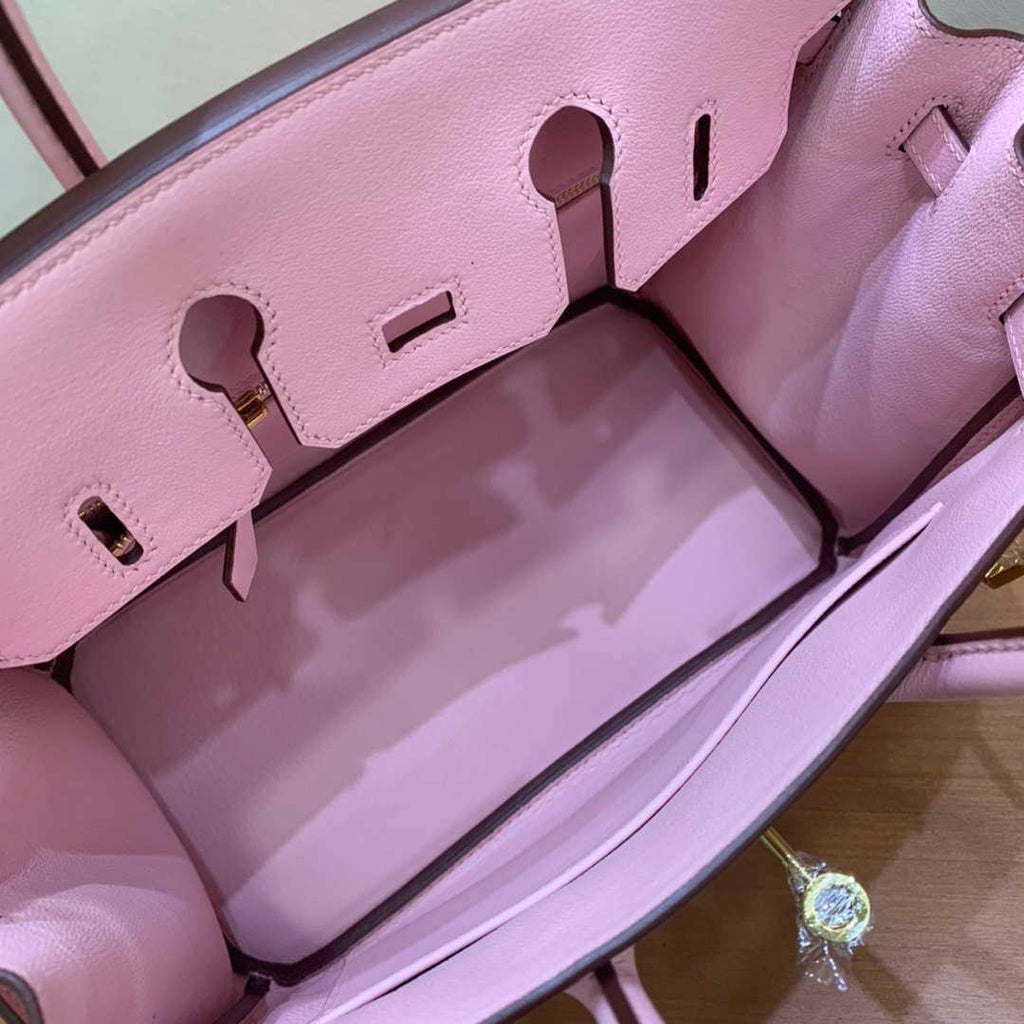 Hermes Birkin Tote Bag Swift 25 Fully Handmade H92010