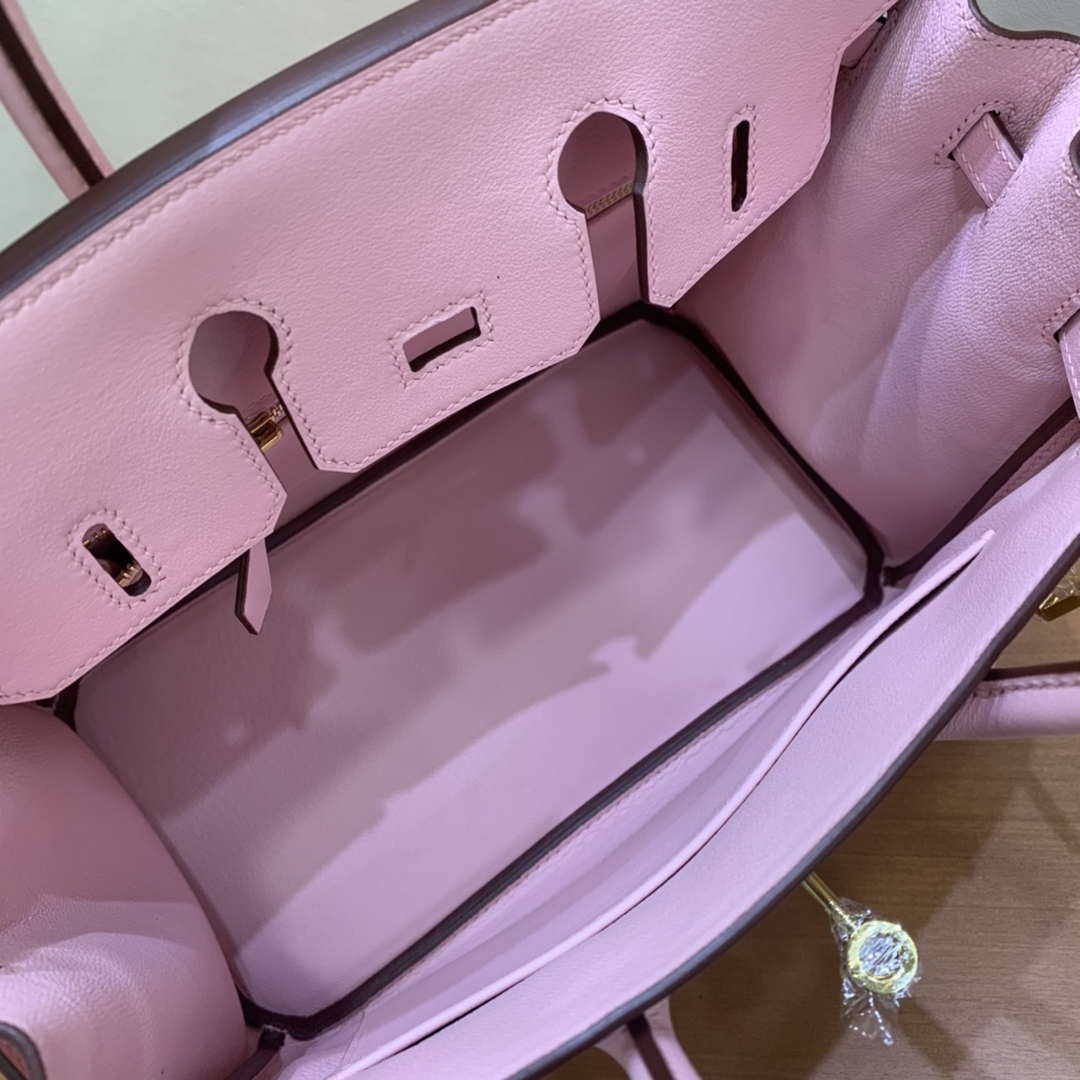 Hermes Birkin Tote Bag Swift 25 Fully Handmade H92010