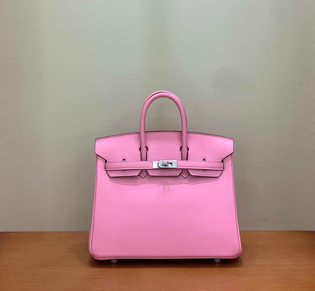 Hermes Birkin Tote Bag Swift 25 Fully Handmade H92020