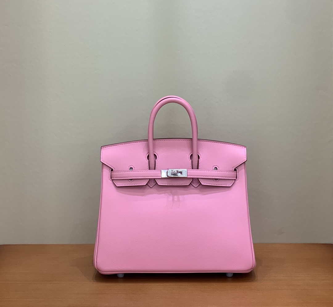 Hermes Birkin Tote Bag Swift 25 Fully Handmade H92020