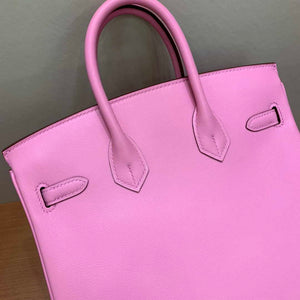 Hermes Birkin Tote Bag Swift 25 Fully Handmade H92020 - Default Title - View 6