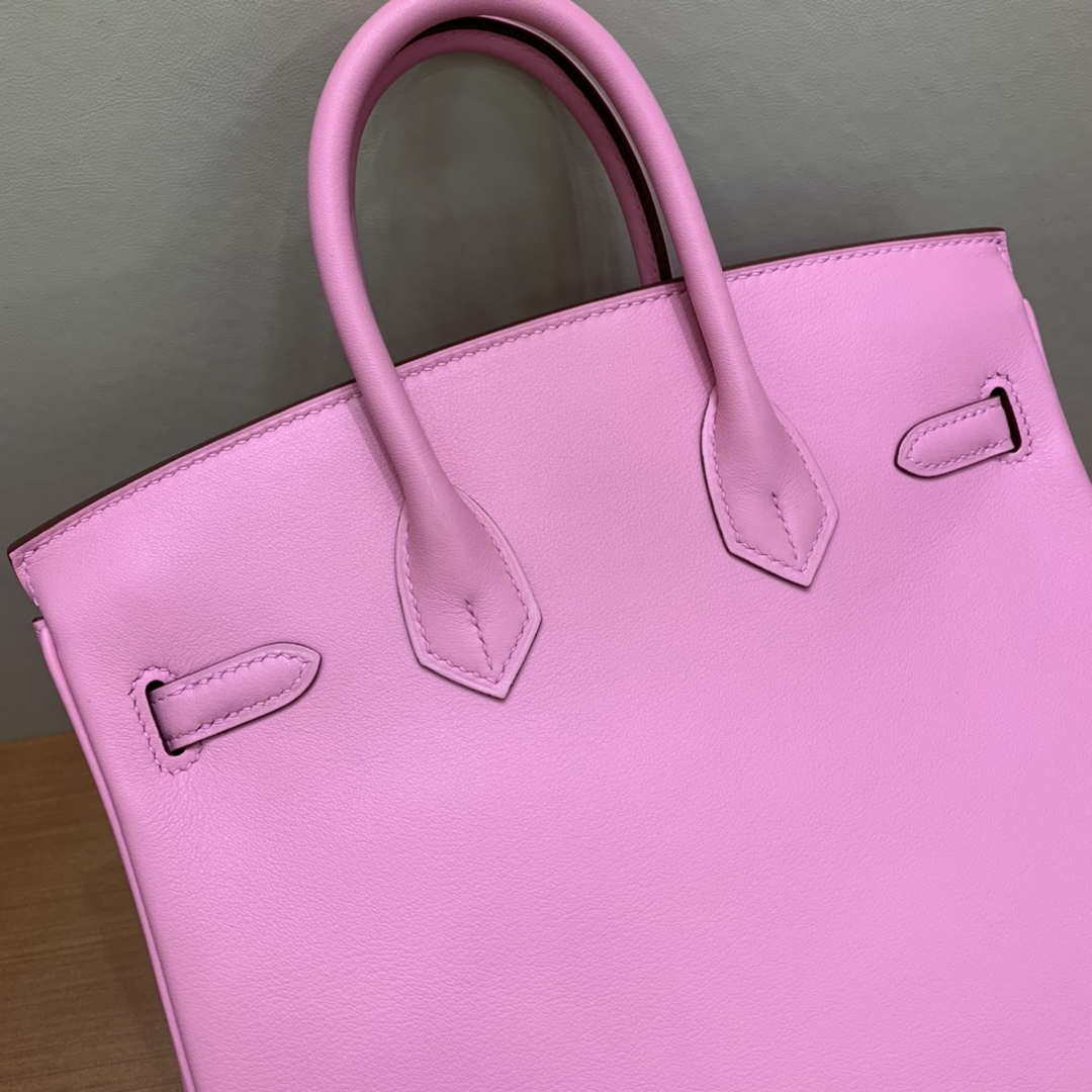 Hermes Birkin Tote Bag Swift 25 Fully Handmade H92020