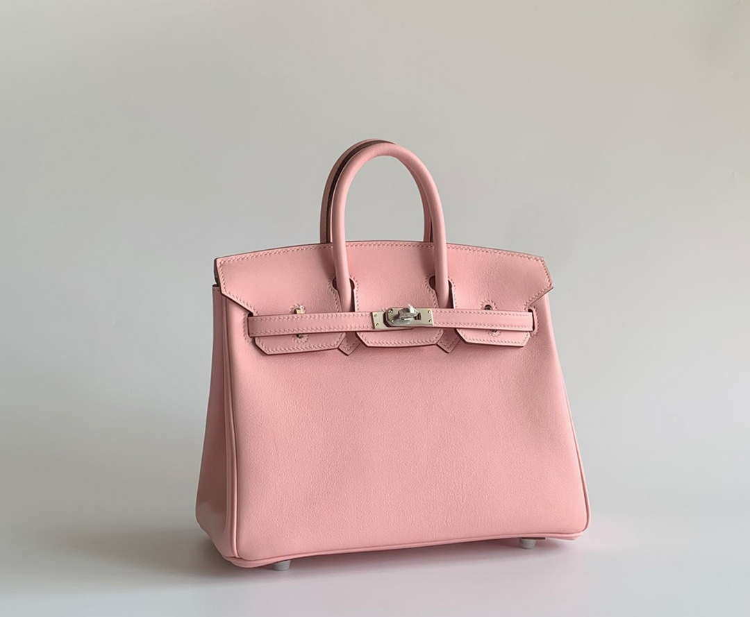 Hermes Birkin Tote Bag Swift 25 Fully Handmade H92021