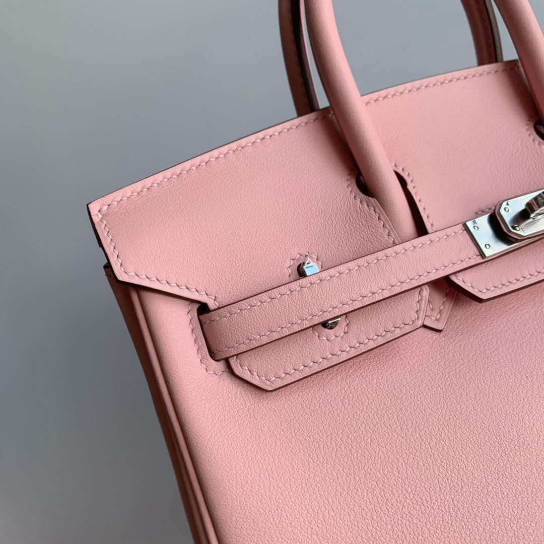 Hermes Birkin Tote Bag Swift 25 Fully Handmade H92021
