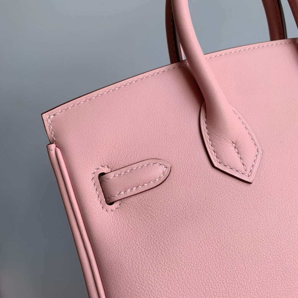 Hermes Birkin Tote Bag Swift 25 Fully Handmade H92021